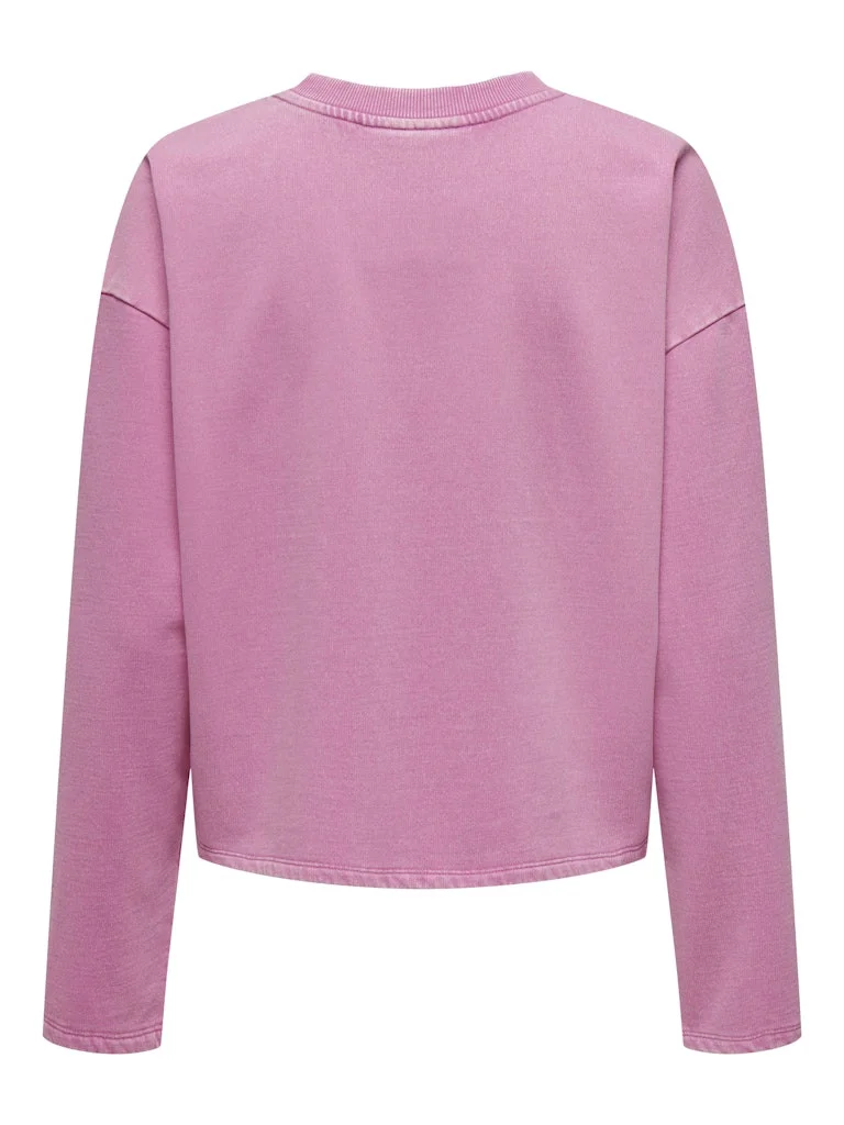 ONLY - ONLNELLY L/S O-NECK BOX SWT ONLY - ONLNELLY L/S O-NECK BOX SWT