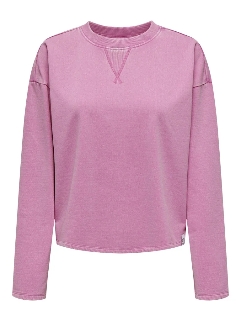 ONLY - ONLNELLY L/S O-NECK BOX SWT ONLY - ONLNELLY L/S O-NECK BOX SWT