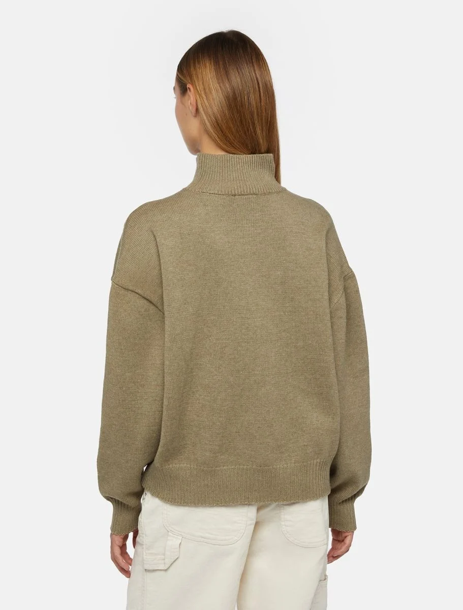 Dickies - EAST HELENA 1/4 ZIP SWEATER W Dickies - EAST HELENA 1/4 ZIP SWEATER W