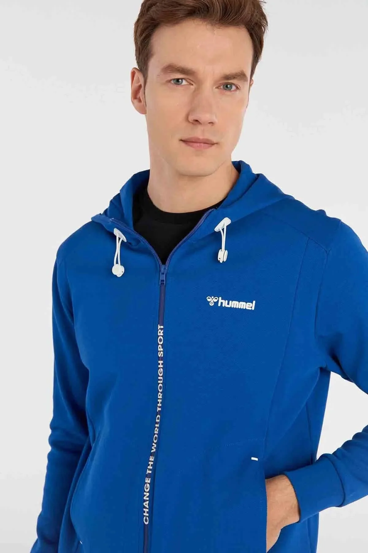 HUMMEL - HMLJENSEN ZIP HOODIE HUMMEL - HMLJENSEN ZIP HOODIE