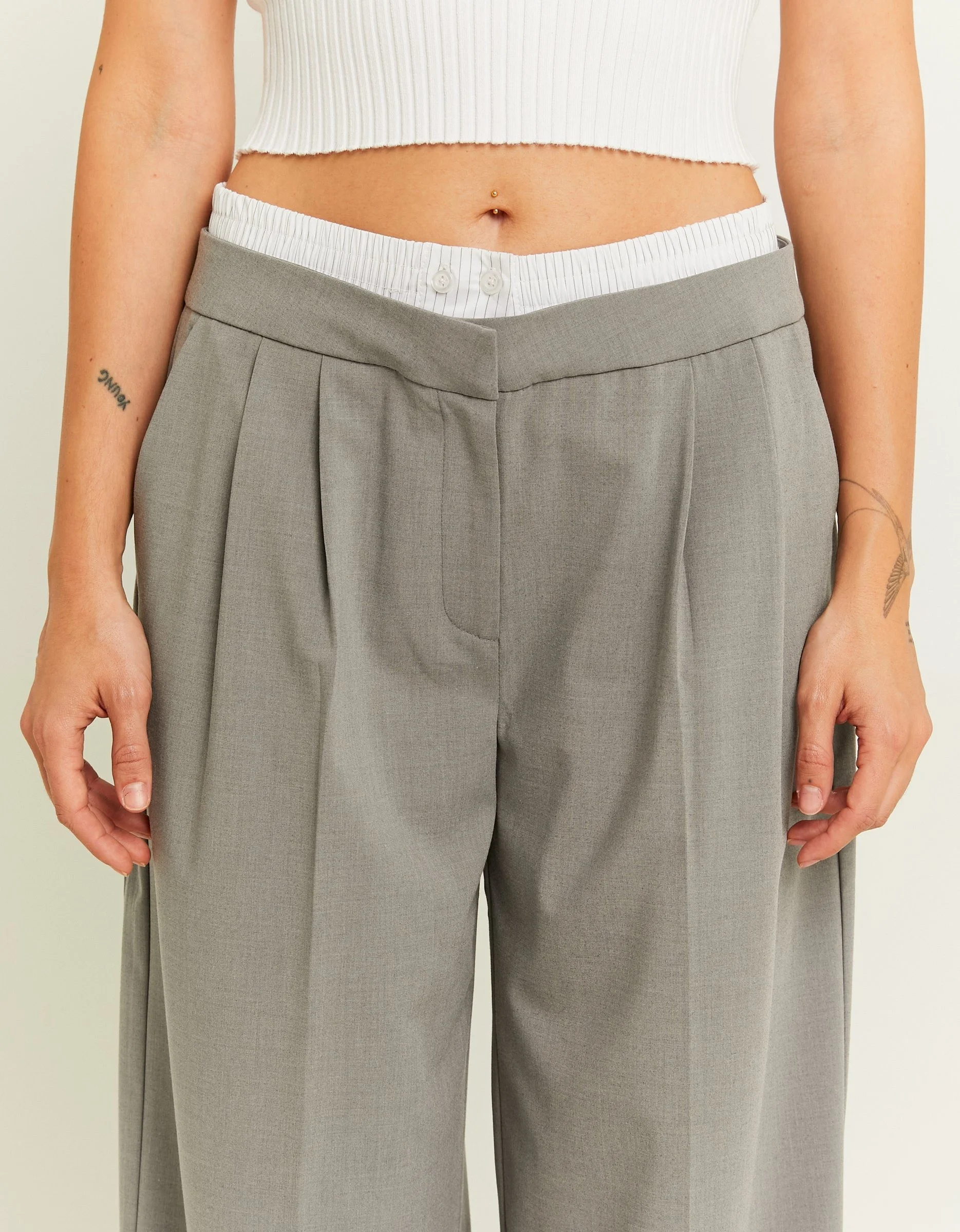 Tally Weijl - Double Waist Light Blue... Tally Weijl - Double Waist Light Blue...