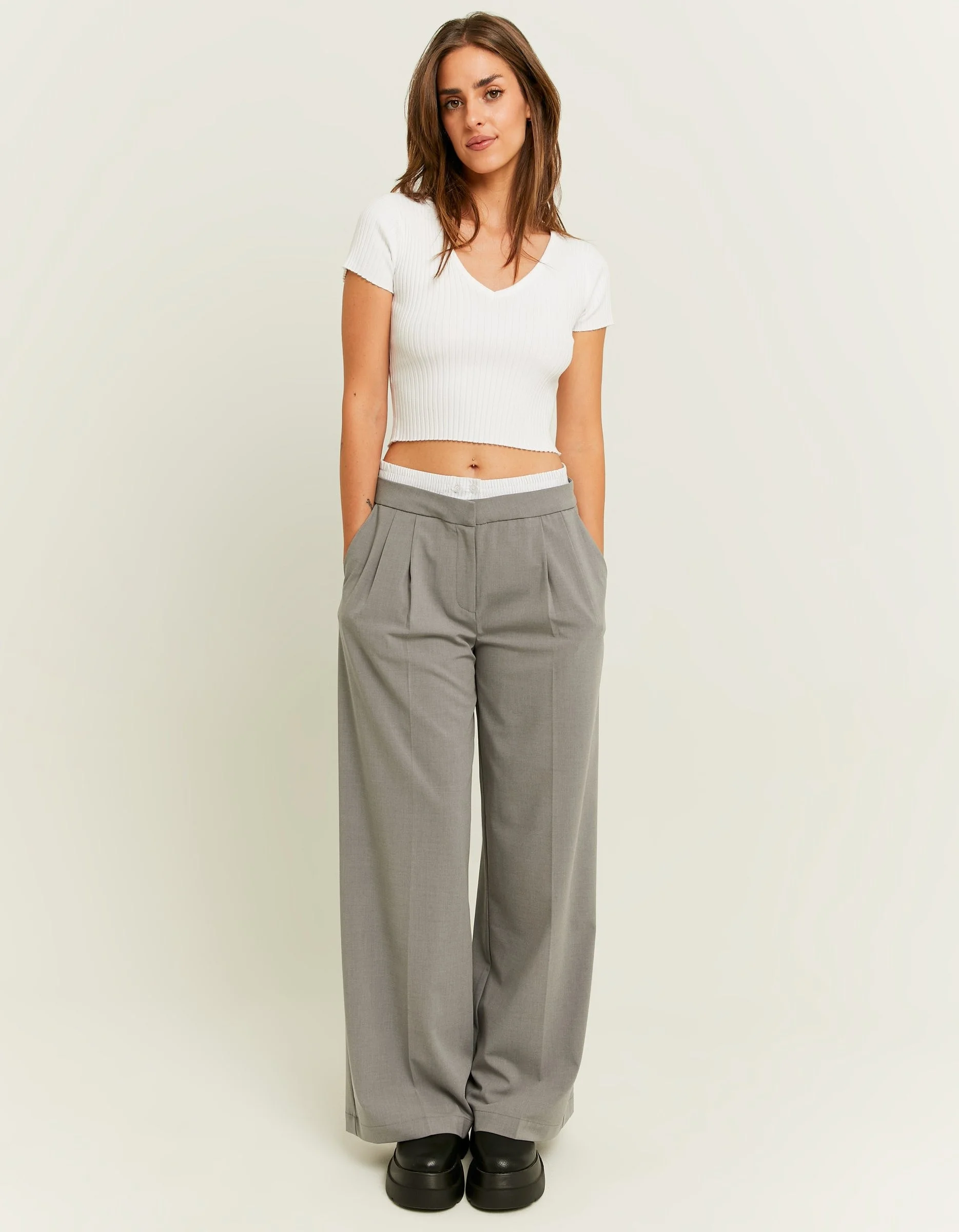 Tally Weijl - Double Waist Light Blue... Tally Weijl - Double Waist Light Blue...