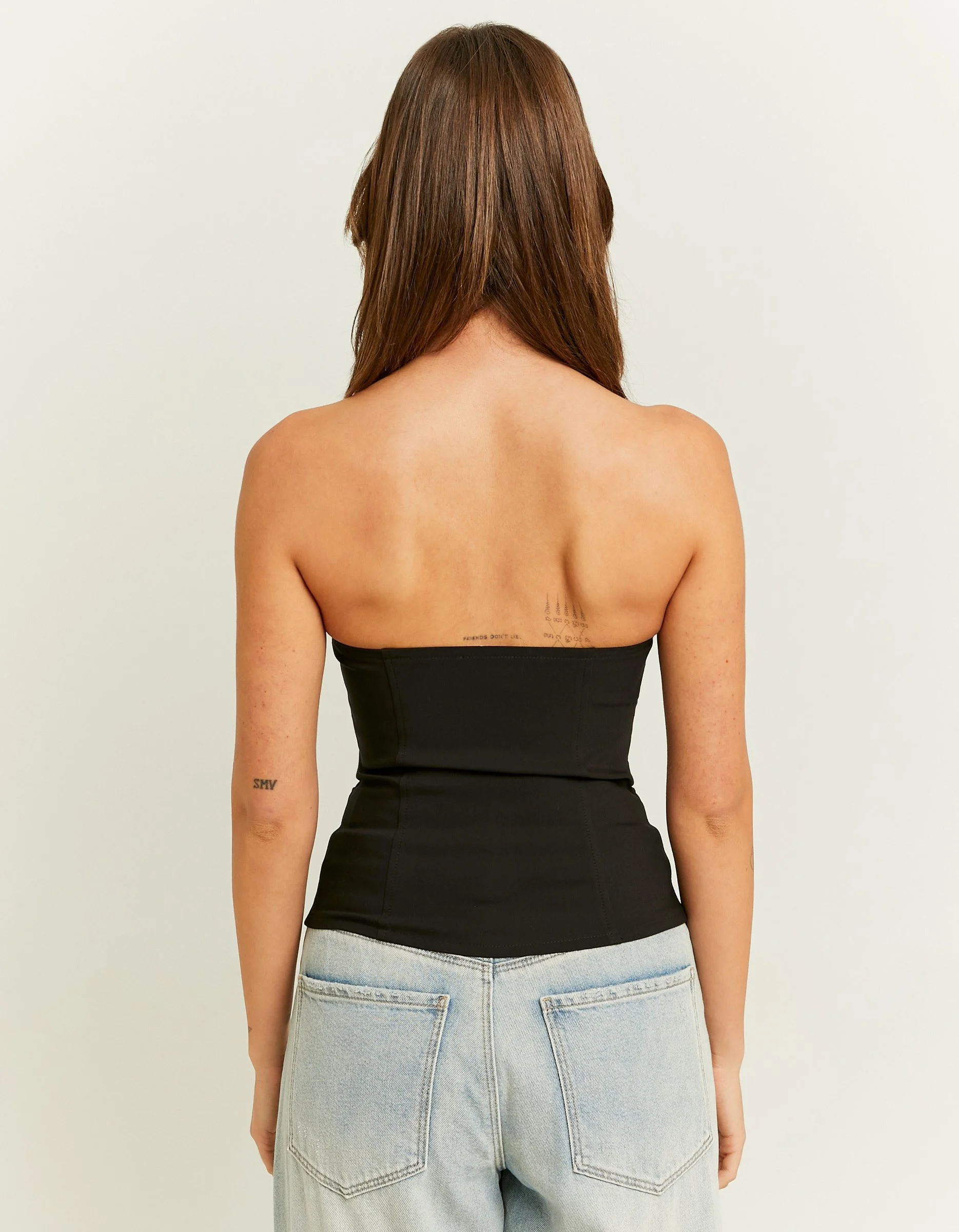 Tally Weijl - Black Cargo Bandeau Top Tally Weijl - Black Cargo Bandeau Top