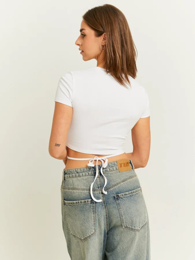 Tally Weijl - White Lace Up... 2