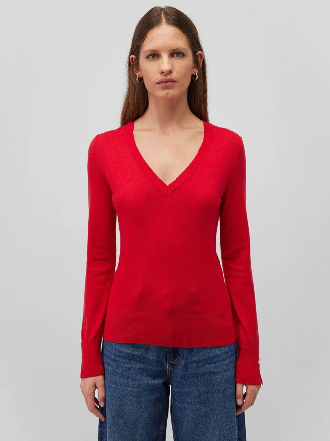 Mavi - V NECK BASIC SWEATER