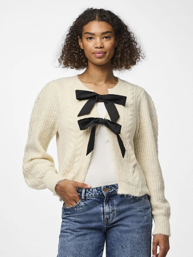 Pieces - PCROW LS O-NECK...