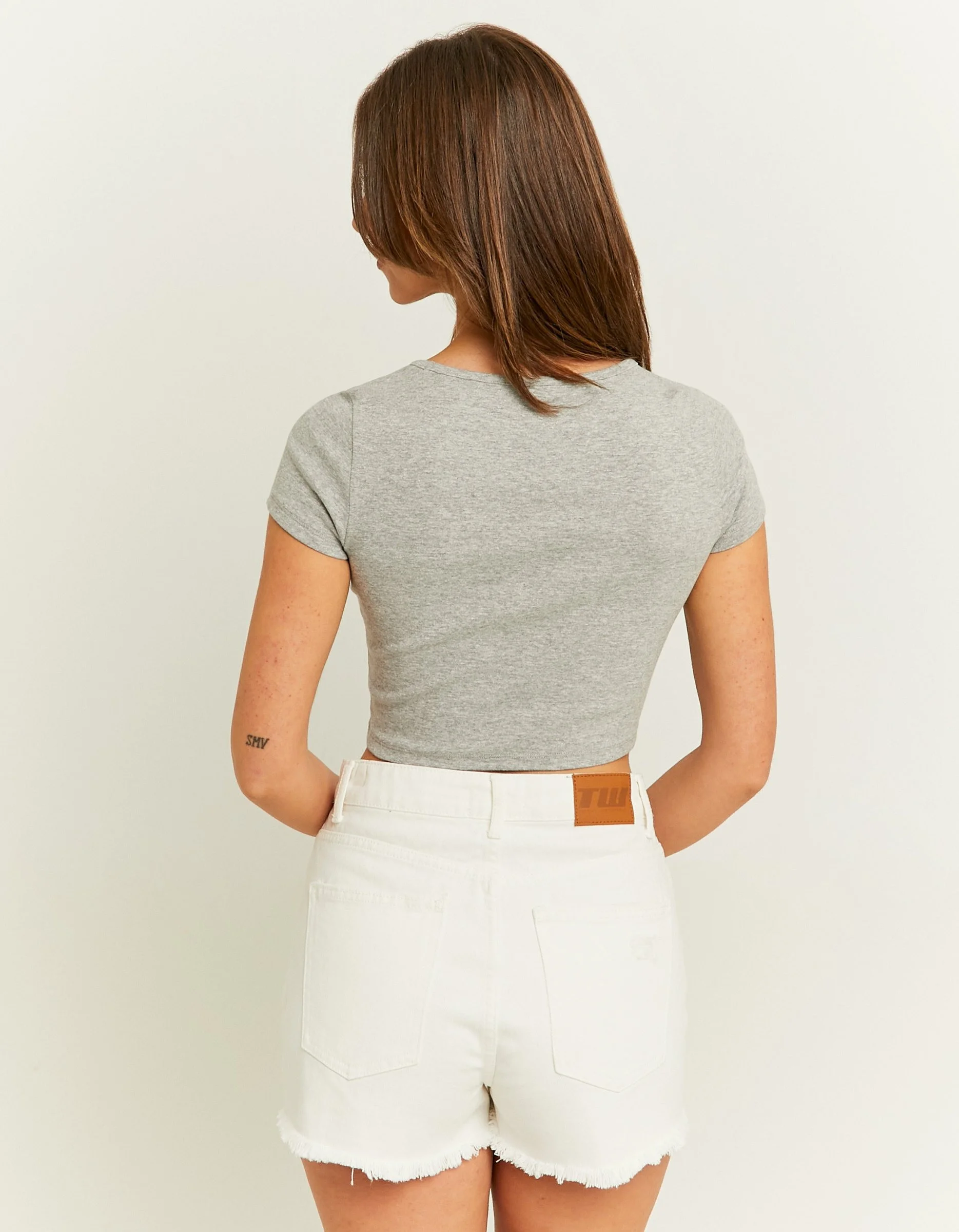 Tally Weijl - Grey Square Neck... Tally Weijl - Grey Square Neck...