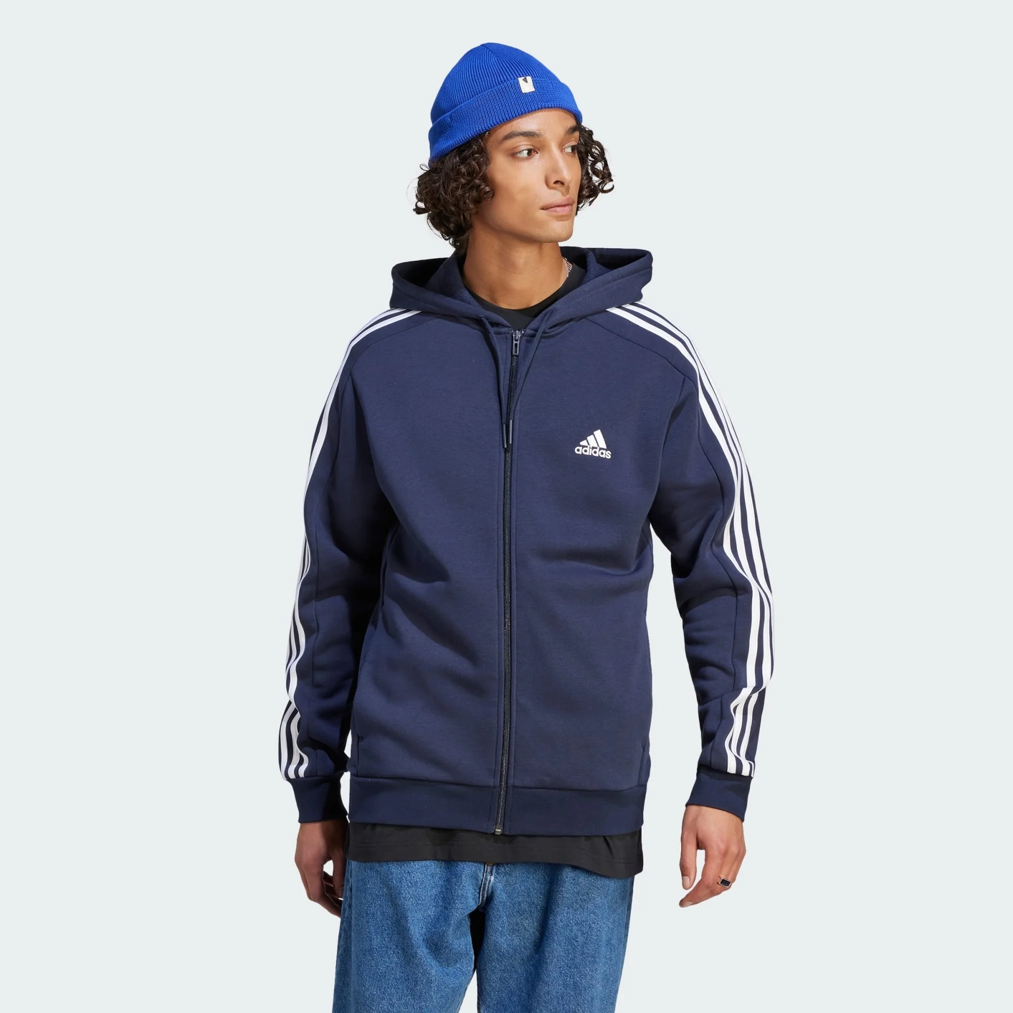 Adidas - M 3S FL FZ HD Adidas - M 3S FL FZ HD