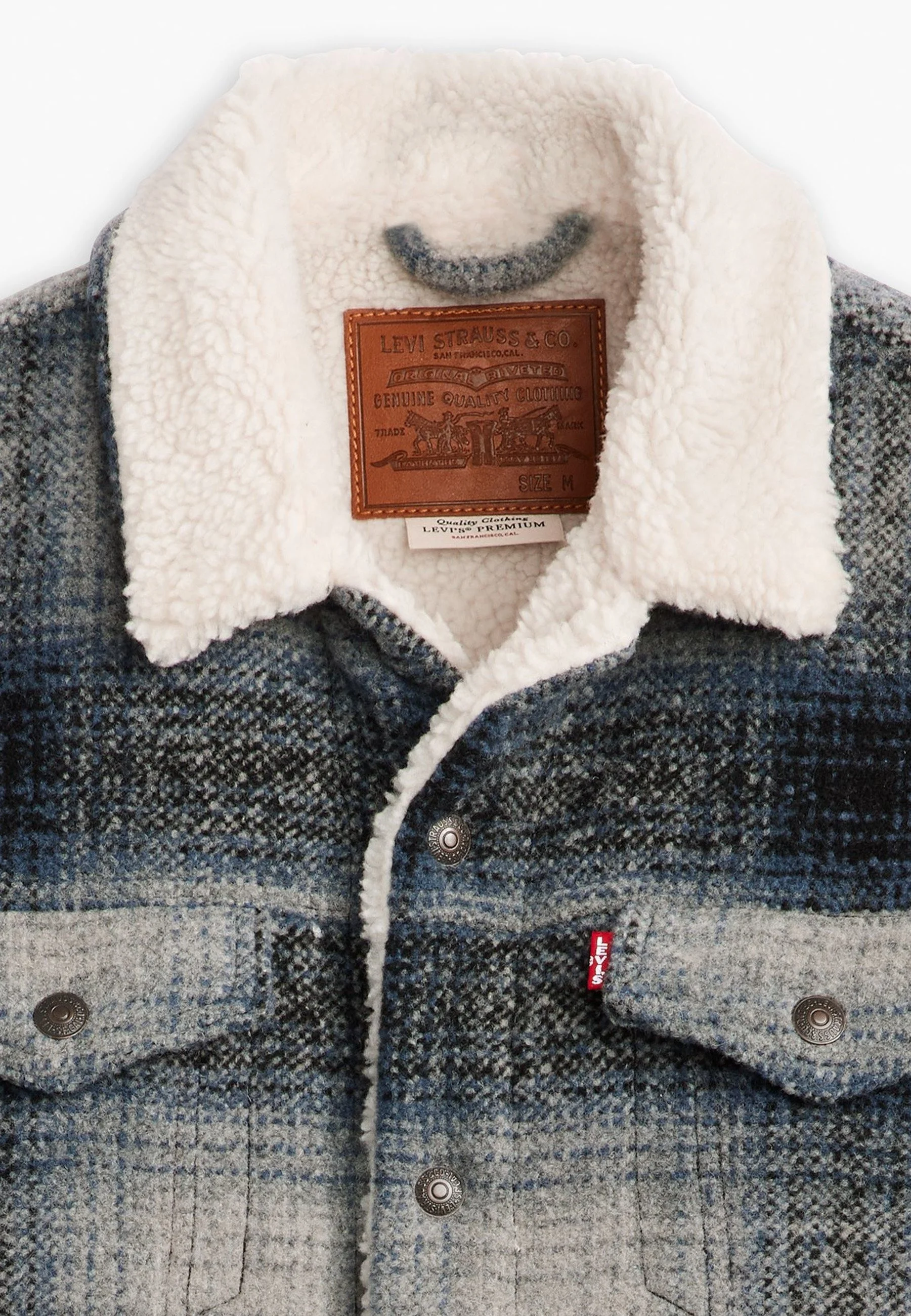Levis® - Plaid Type3 Sherpa Truck Levis® - Plaid Type3 Sherpa Truck