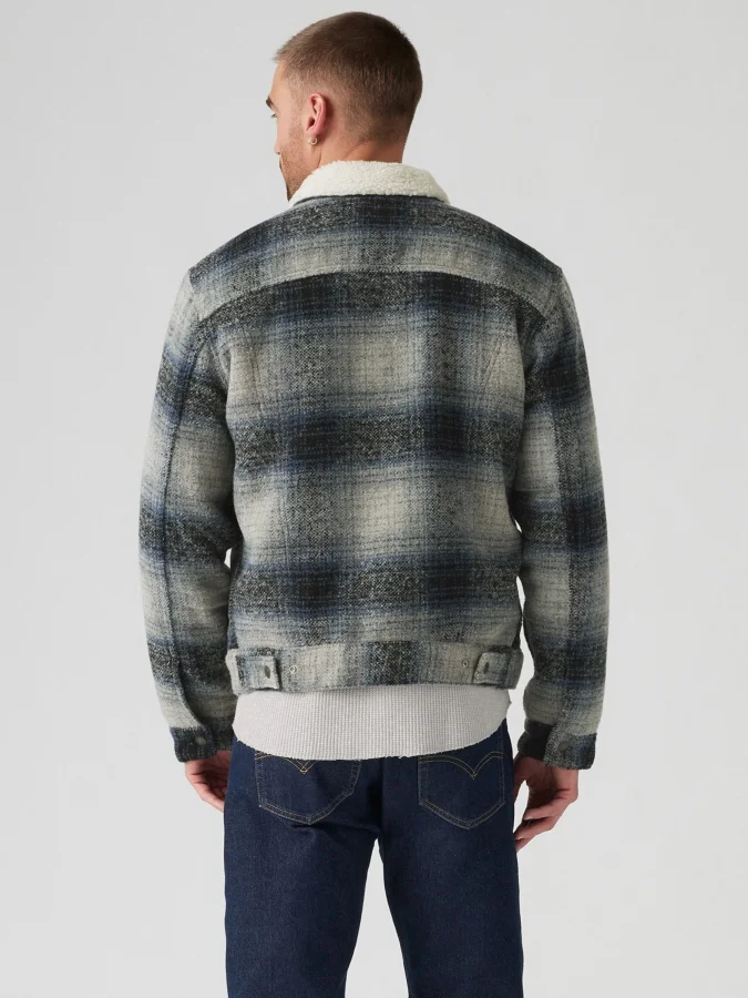 Levis® - Plaid Type3 Sherpa... 2