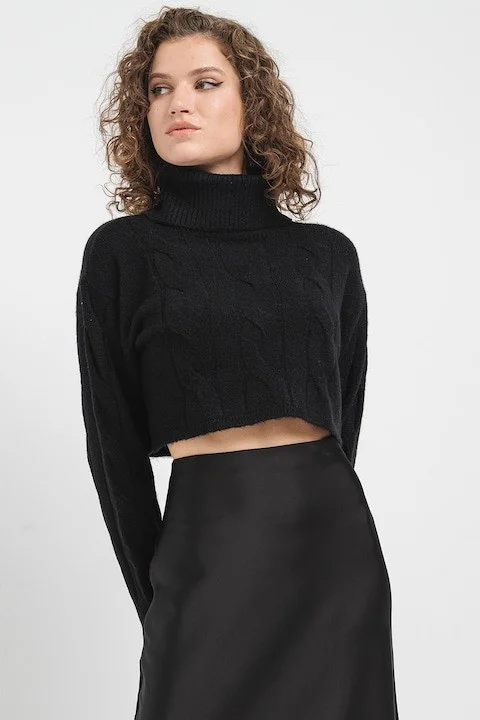 ONLY - ONLRIO LIFE LS CABLE ROLLNECK KNT ONLY - ONLRIO LIFE LS CABLE ROLLNECK KNT