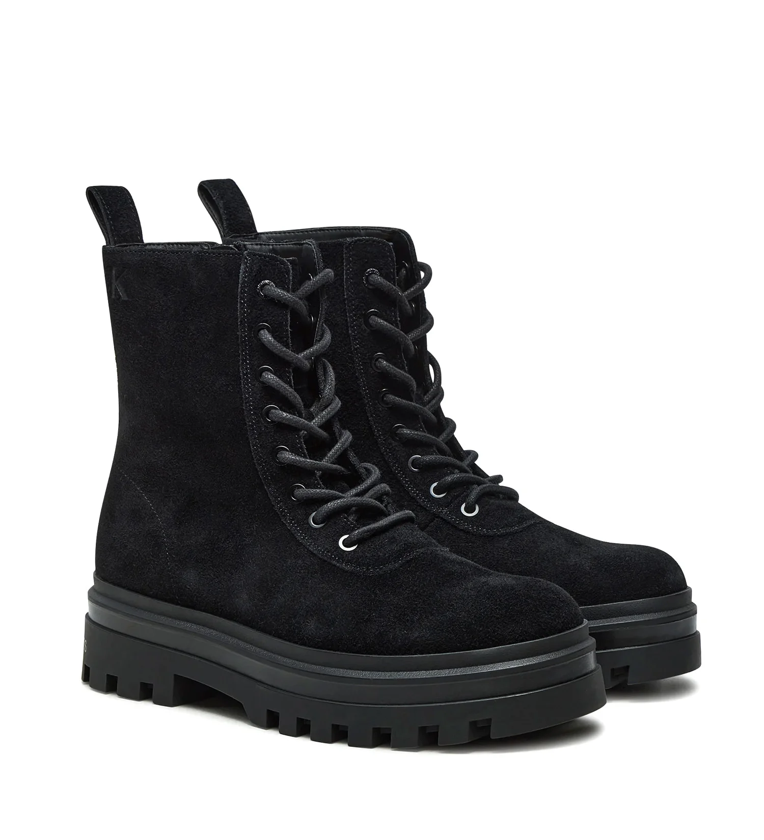 CALVIN KLEIN - LUGGED LACE ZIP BOOT... CALVIN KLEIN - LUGGED LACE ZIP BOOT...