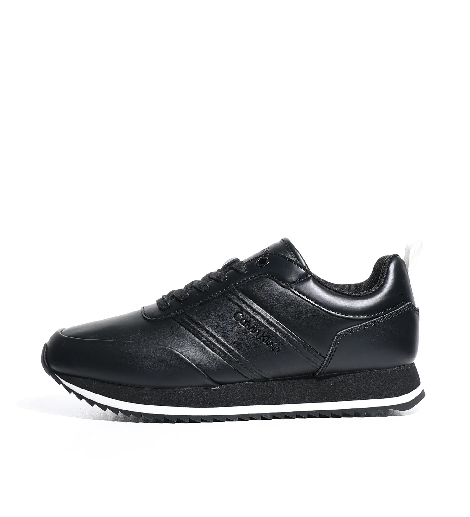CALVIN KLEIN - LOW TOP LACE UP LTH HF CALVIN KLEIN - LOW TOP LACE UP LTH HF