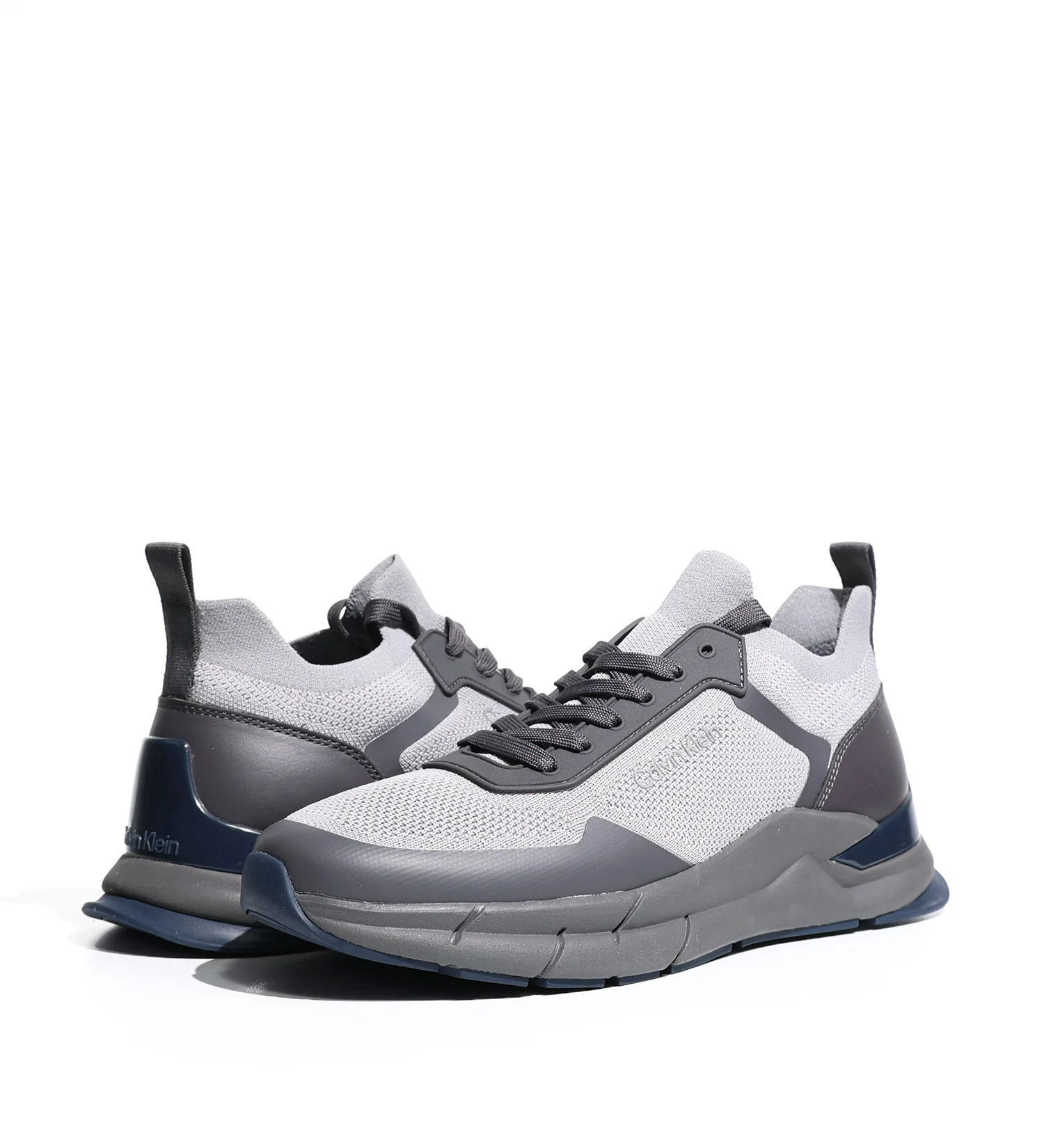 CALVIN KLEIN - LOW TOP LACE UP KNIT CALVIN KLEIN - LOW TOP LACE UP KNIT