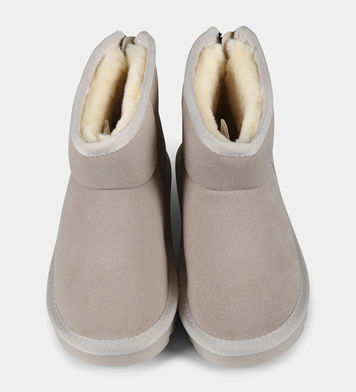 CALVIN KLEIN - FUR BOOT TAUPE CALVIN KLEIN - FUR BOOT TAUPE