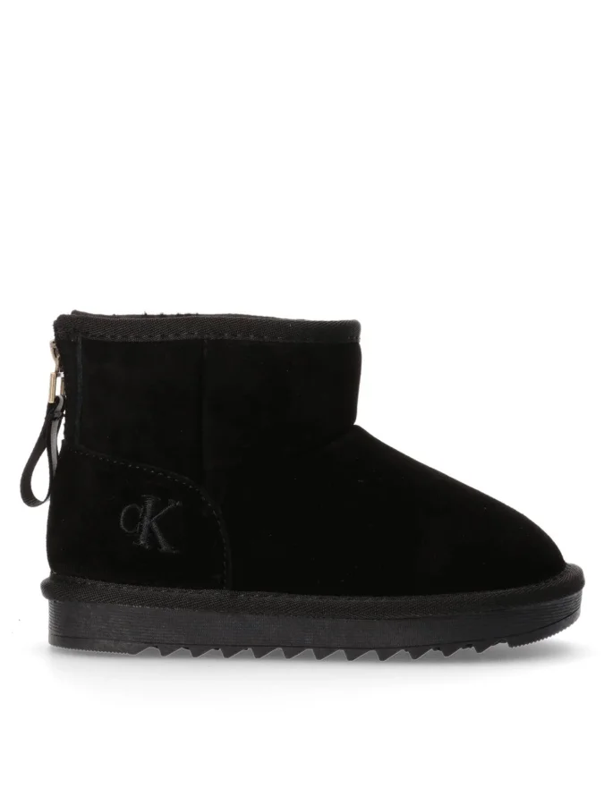 CALVIN KLEIN - FUR BOOT BLACK 2