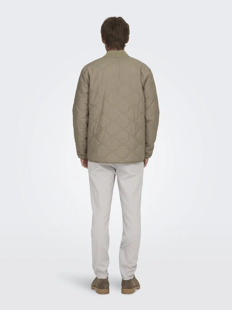 ONLY & SONS - ONSART QUILT JACKET OTW VD ONLY & SONS - ONSART QUILT JACKET OTW VD