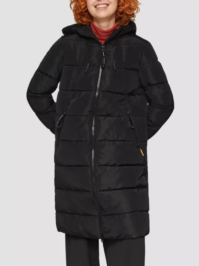 QS - Quilted coat with hood