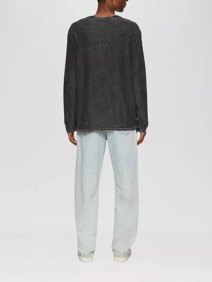QS - Garment-washed knit... 2