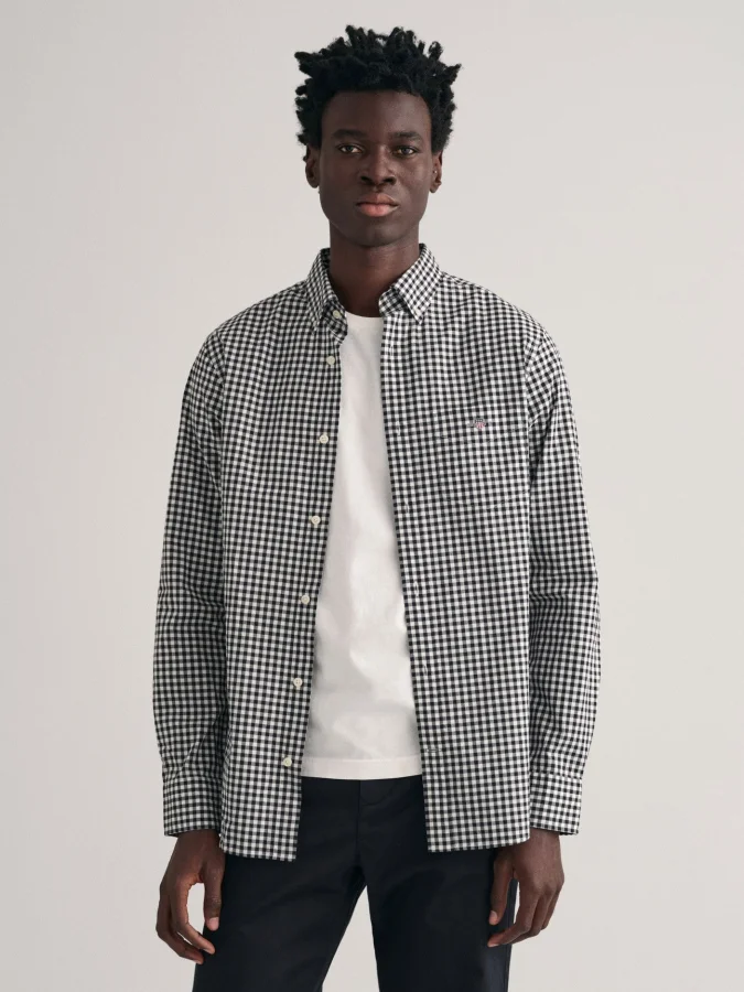 Gant - REG POPLIN GINGHAM...