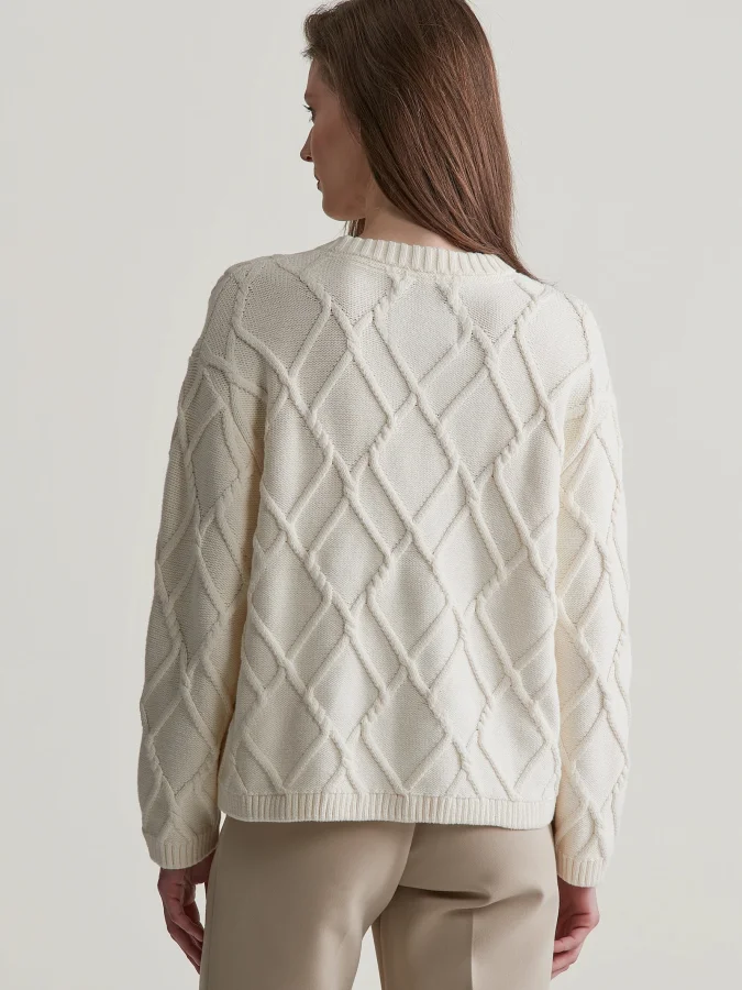 Gant - TEXTURED KNIT C-NECK 2