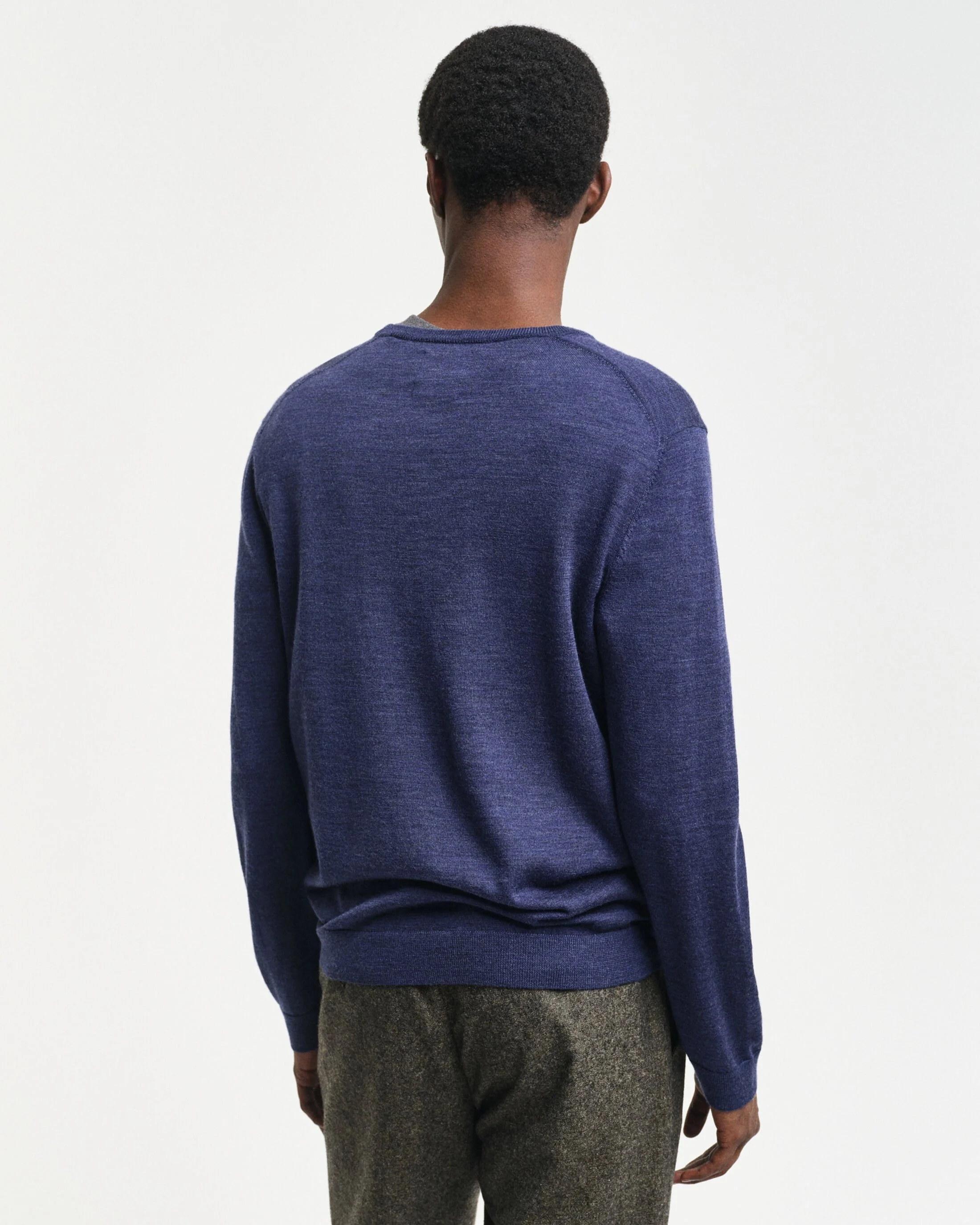 Gant - EXTRAFINE MERINO WOOL C-NECK Gant - EXTRAFINE MERINO WOOL C-NECK
