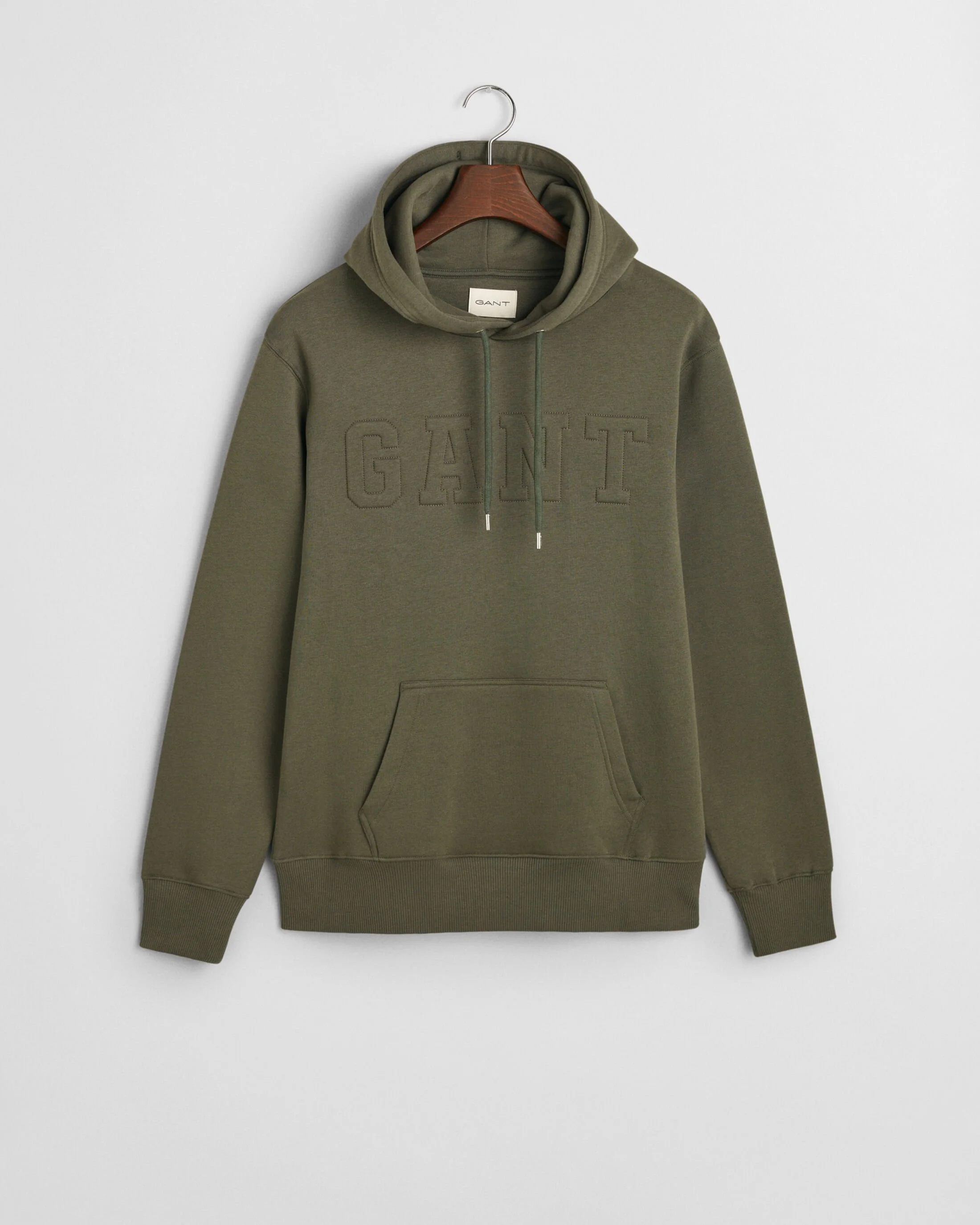 Gant - EMBOSSED SWEAT HOODIE Gant - EMBOSSED SWEAT HOODIE