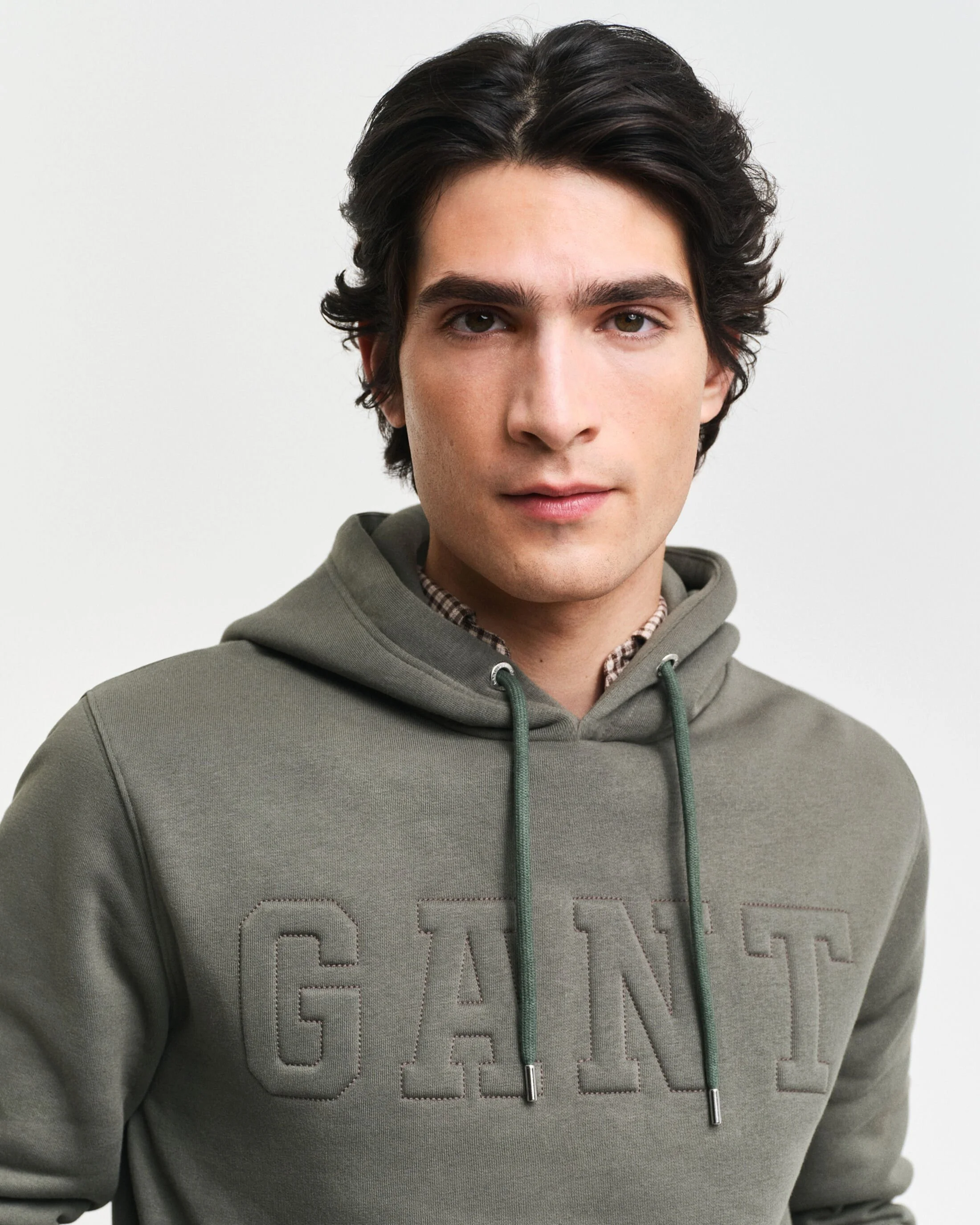 Gant - EMBOSSED SWEAT HOODIE Gant - EMBOSSED SWEAT HOODIE