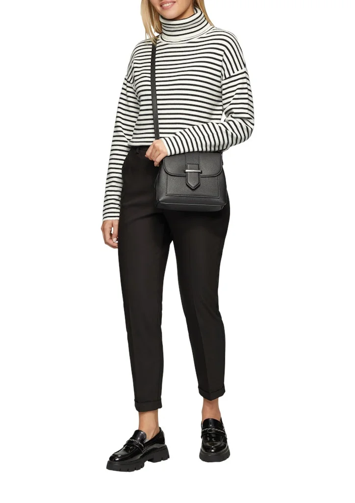 s.Oliver - Polo neck jumper with a... s.Oliver - Polo neck jumper with a...
