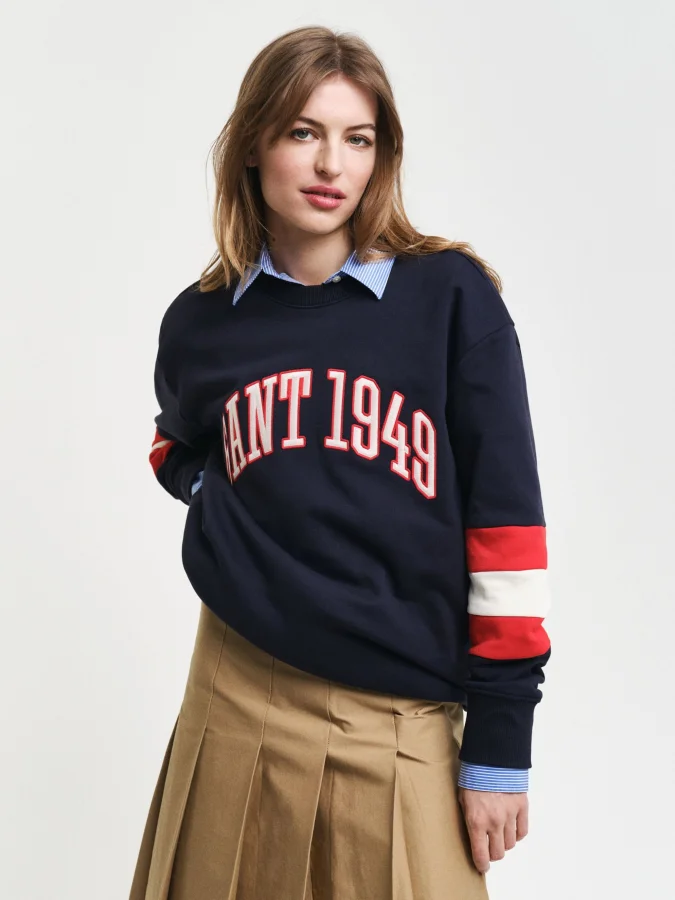 Gant - COLORBLOCK SLEEVE CNECK 2