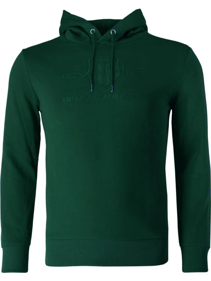 Gant - REG TONAL SHIELD HOODIE