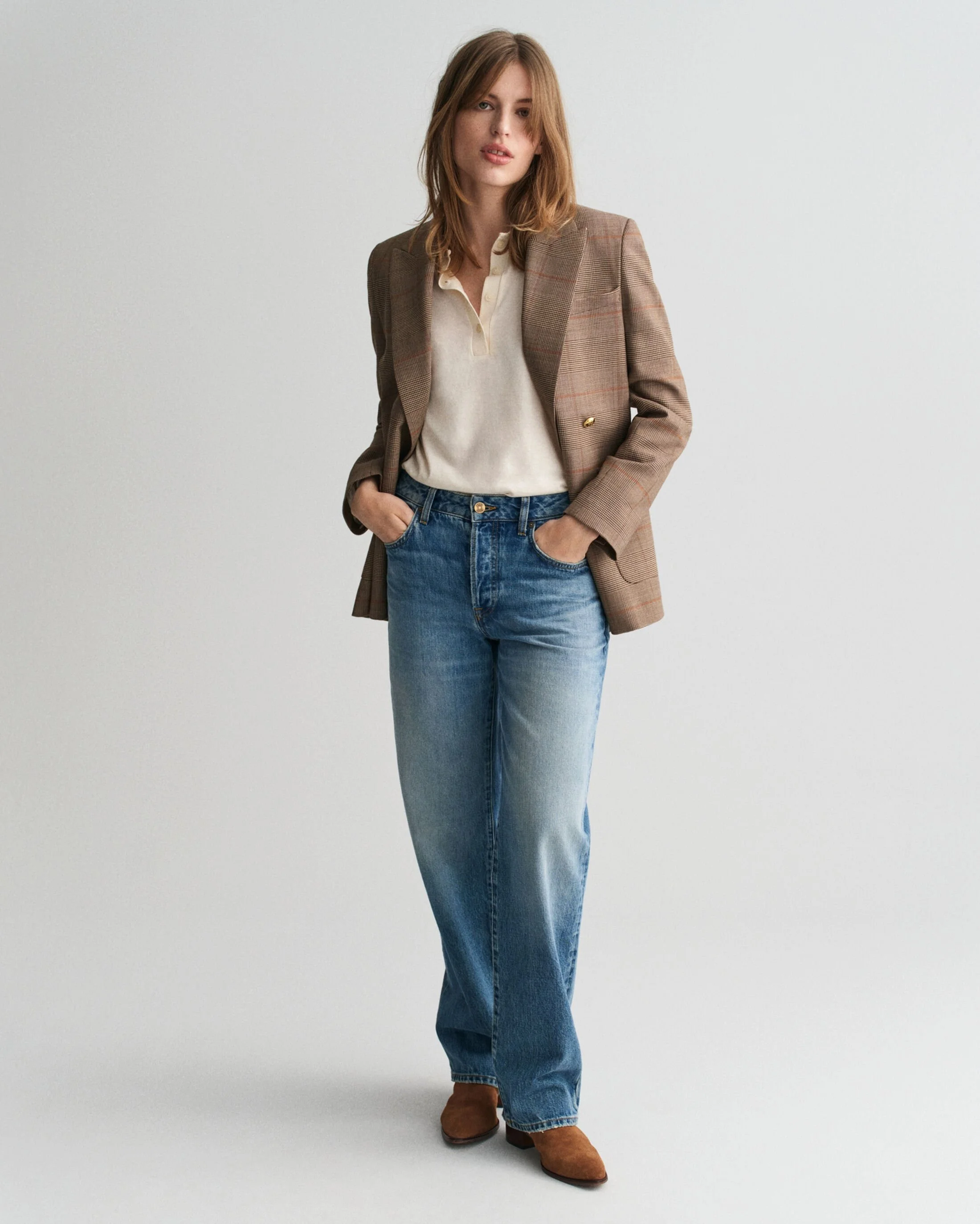 Gant - REG CHECKED CLUB BLAZER Gant - REG CHECKED CLUB BLAZER