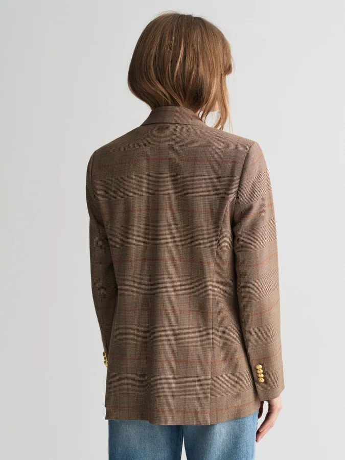 Gant - REG CHECKED CLUB BLAZER 2