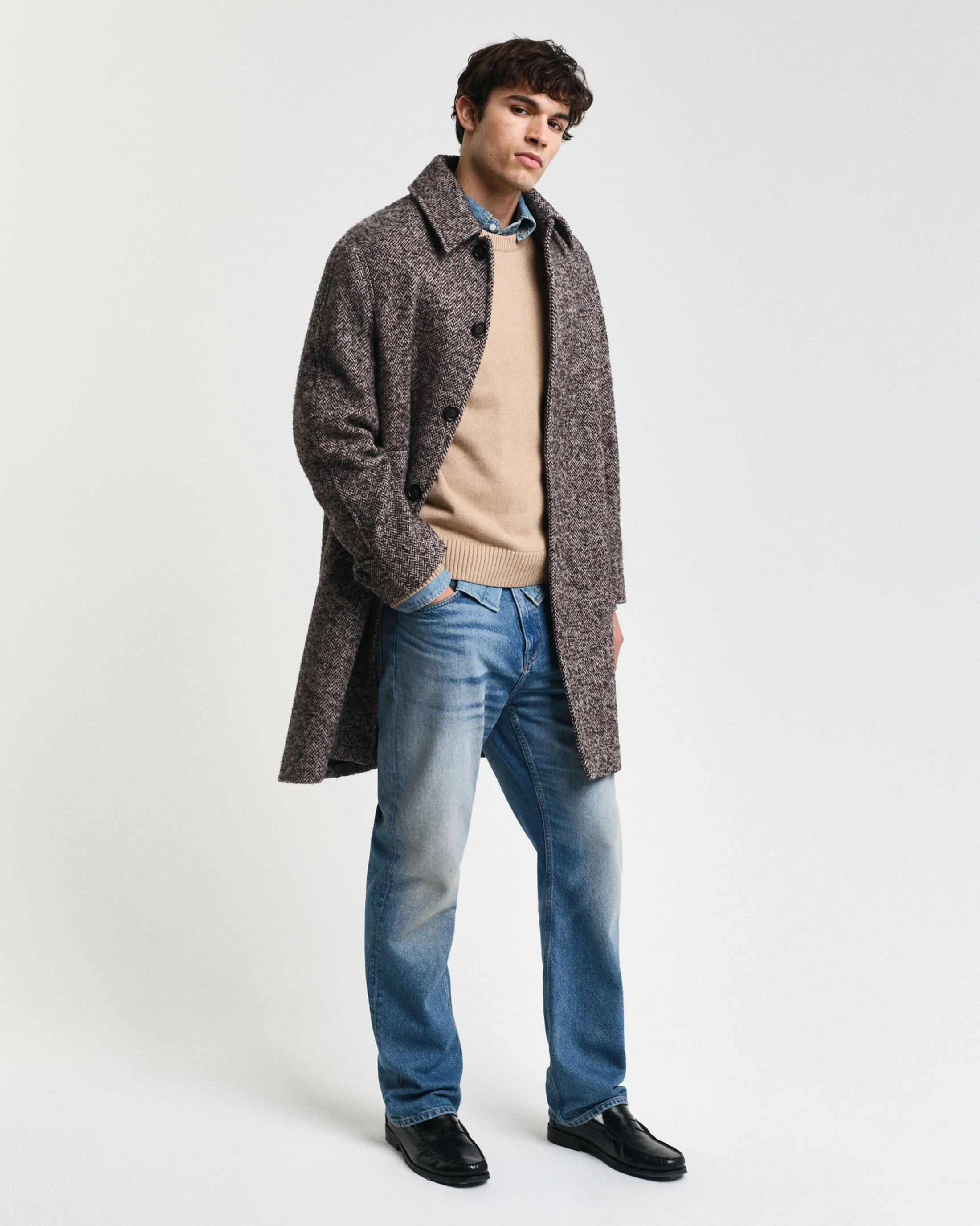 Gant - CASUAL COTTON SADDLE C-NECK Gant - CASUAL COTTON SADDLE C-NECK