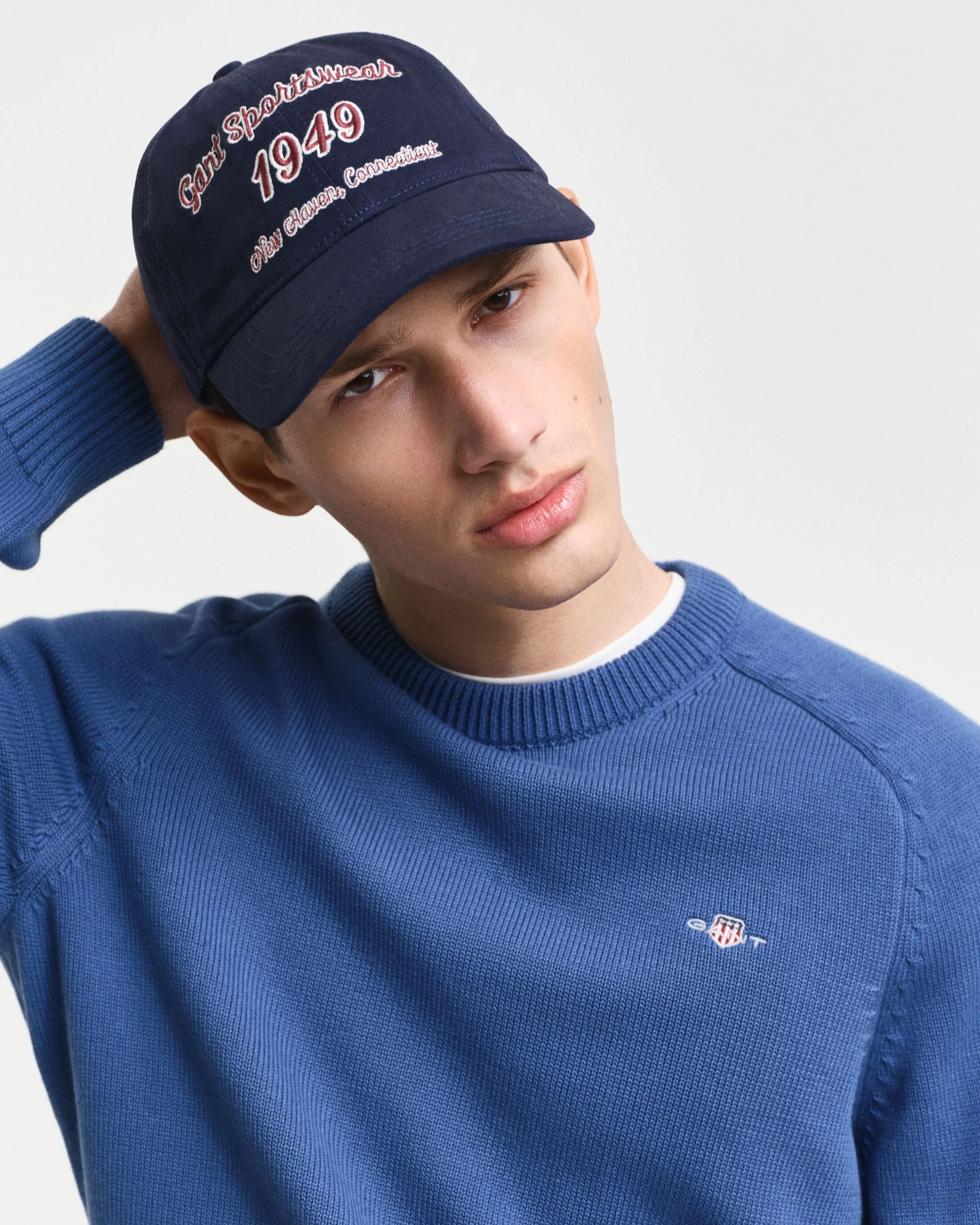 Gant - CASUAL COTTON SADDLE C-NECK Gant - CASUAL COTTON SADDLE C-NECK
