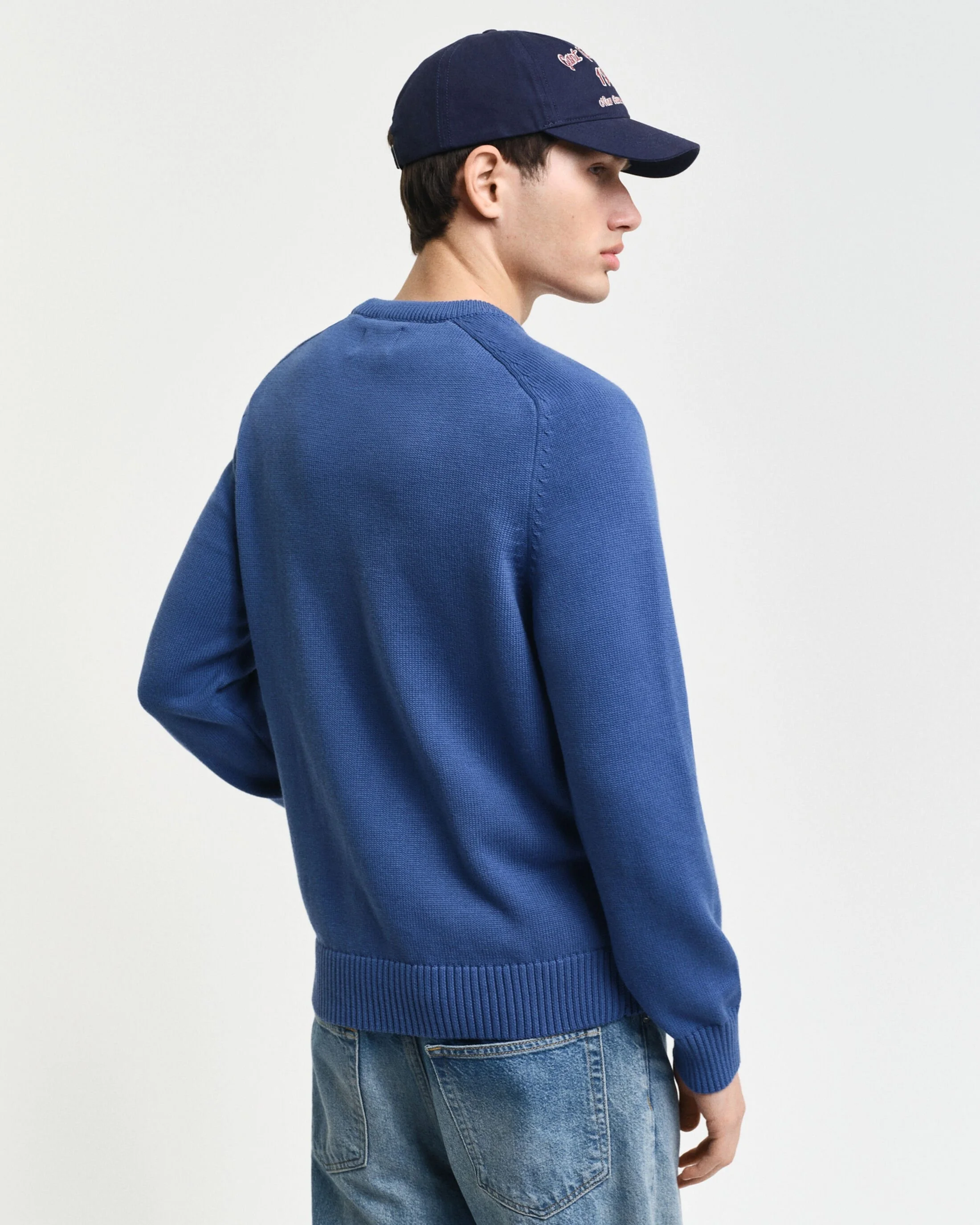 Gant - CASUAL COTTON SADDLE C-NECK Gant - CASUAL COTTON SADDLE C-NECK