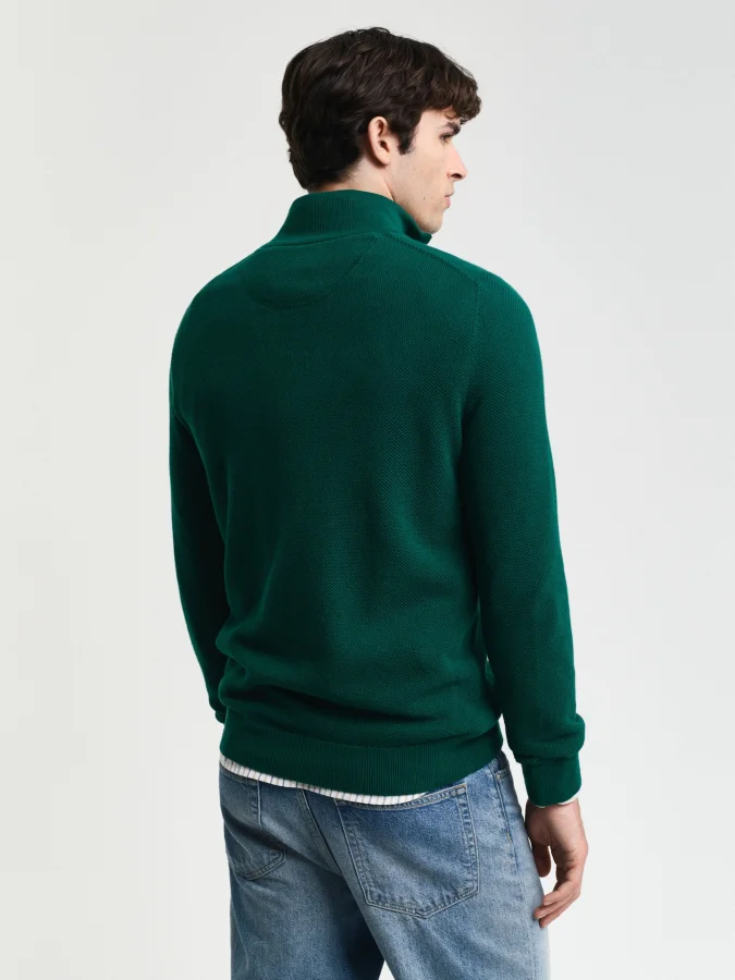 Gant - COTTON PIQUE HALF ZIP 2