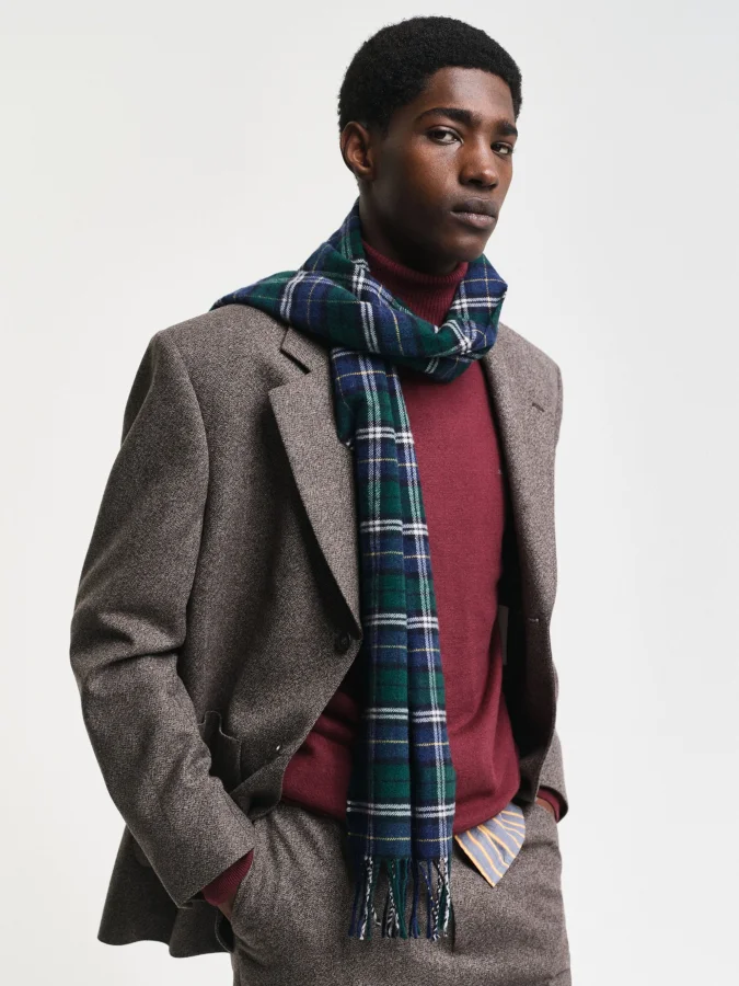 Gant - MULTI CHECK SCARF 2