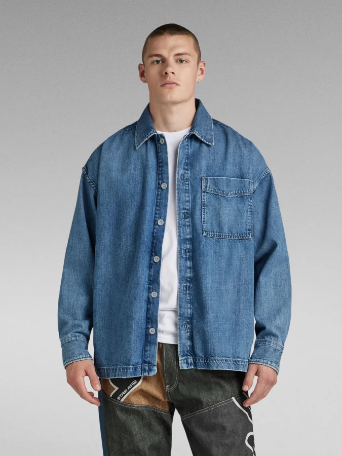 G-Star Raw - Boxy Fit shirt...