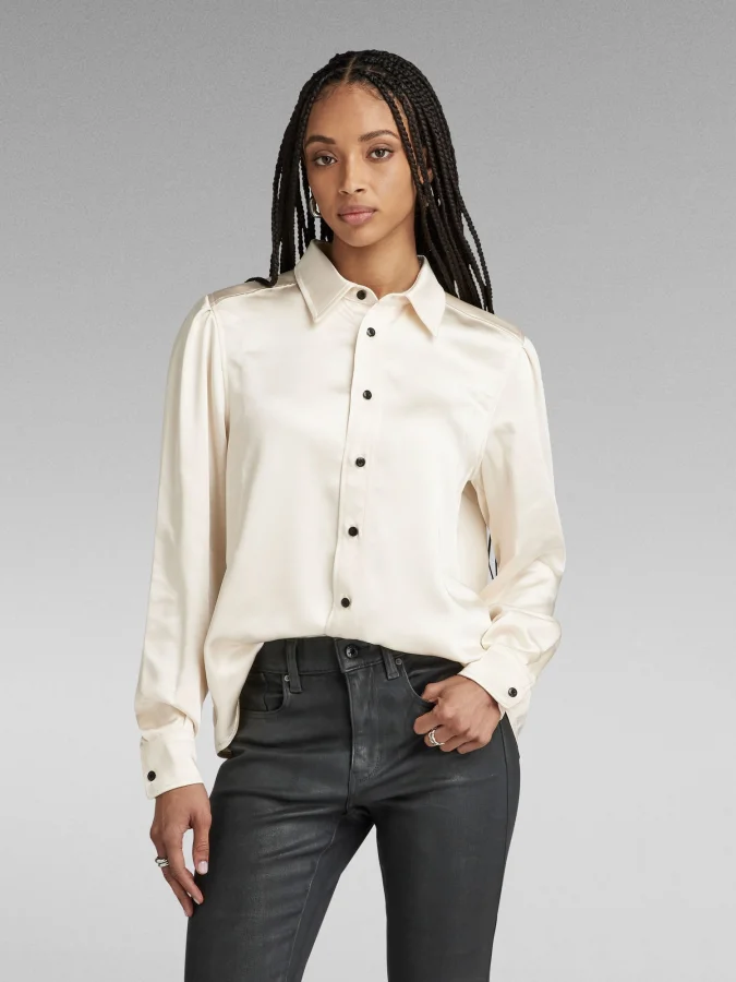 G-Star Raw - Boxy shirt l\s...