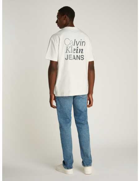CALVIN KLEIN JEANS - TECHNIQUE MIX GRAPHIC TEE Size M