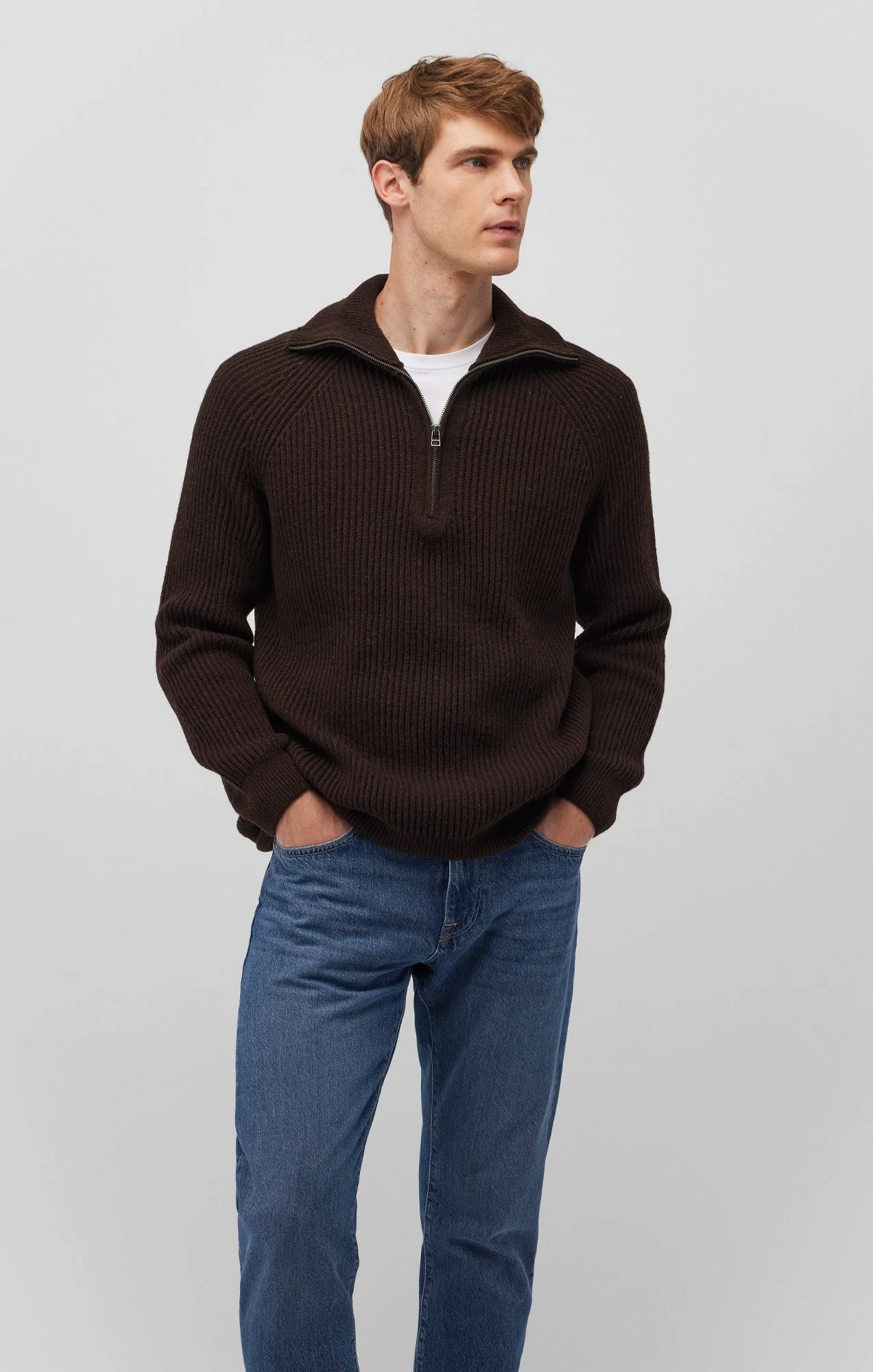 Mavi - HALF ZIP SWEATER Mavi - HALF ZIP SWEATER