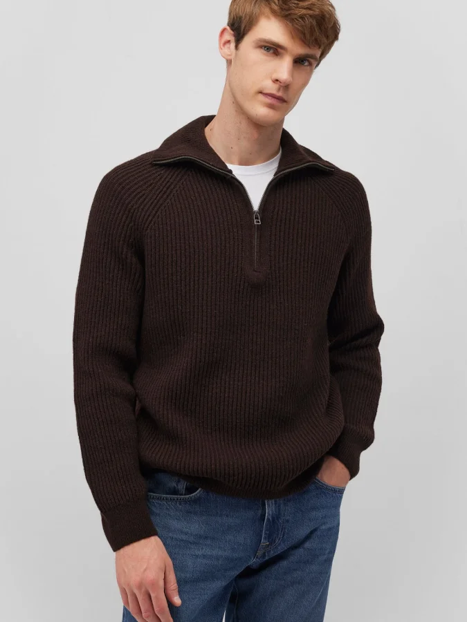 Mavi - HALF ZIP SWEATER
