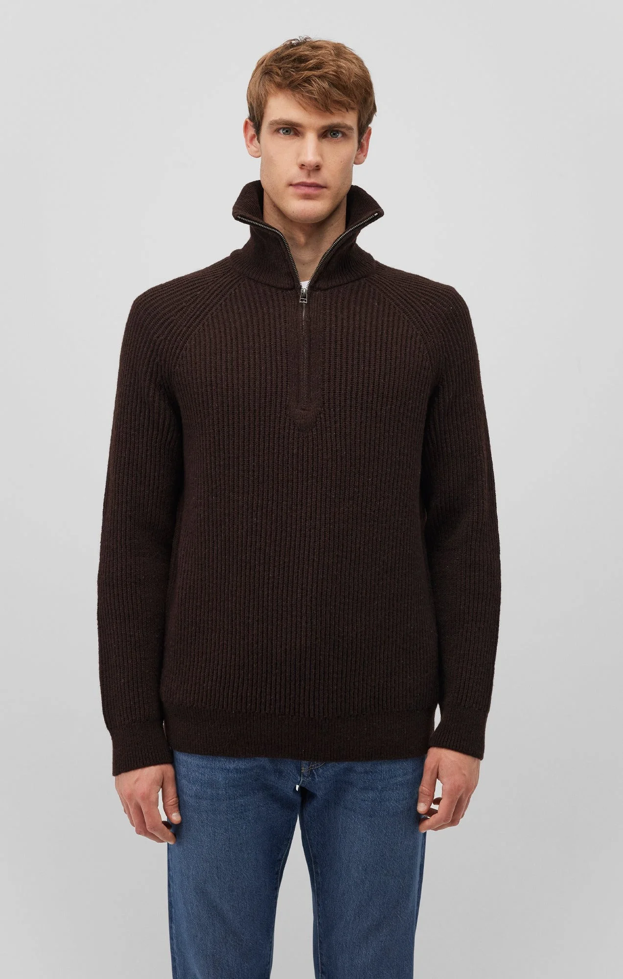 Mavi - HALF ZIP SWEATER Mavi - HALF ZIP SWEATER