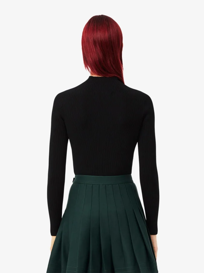 Lacoste - High Neck 3D Rib... 2