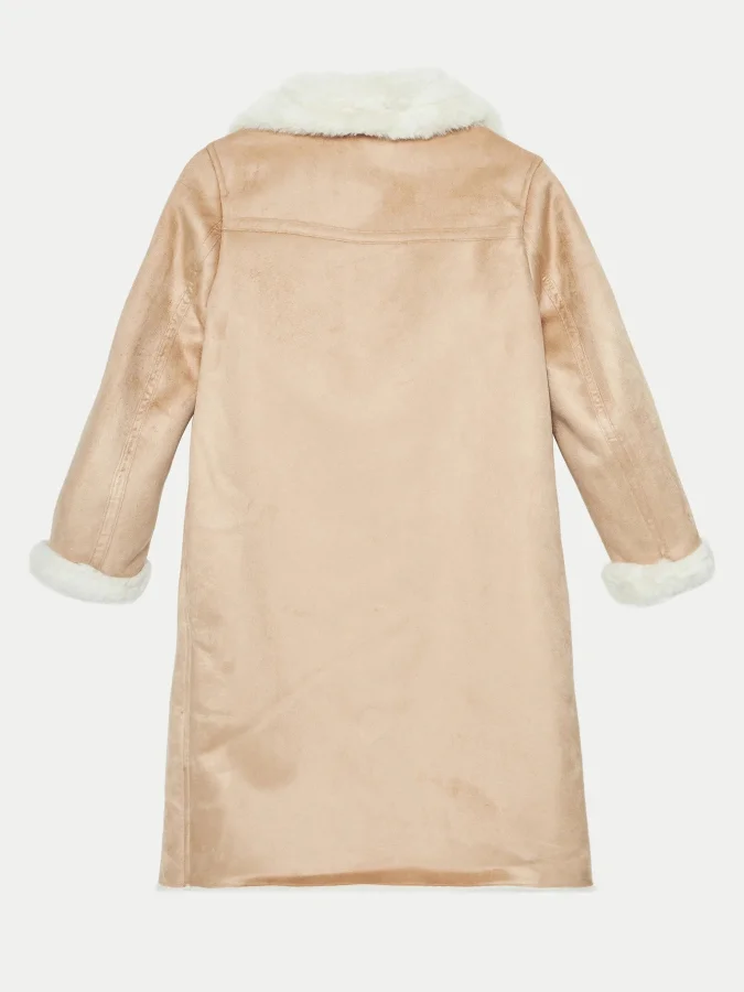 GUESS - LS SHEARLING COAT 2