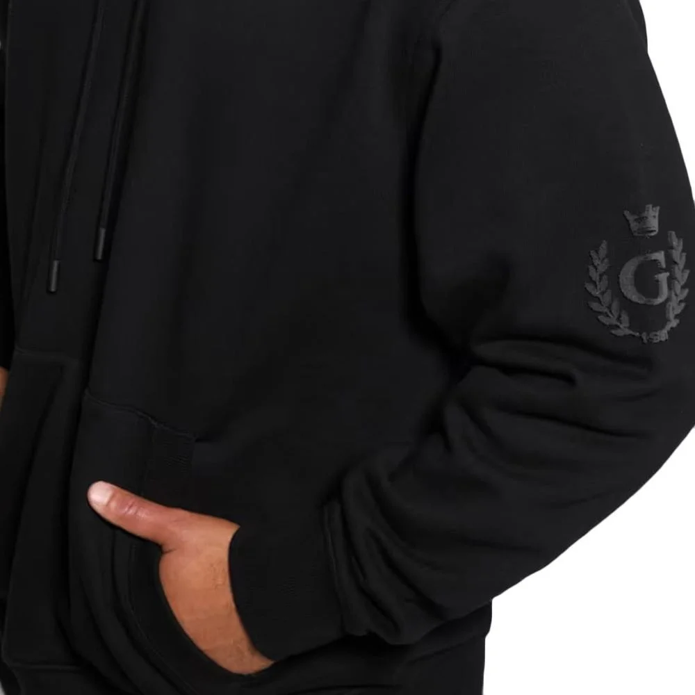 GUESS - GUESS CHENILLE LOGO HOODIE GUESS - GUESS CHENILLE LOGO HOODIE