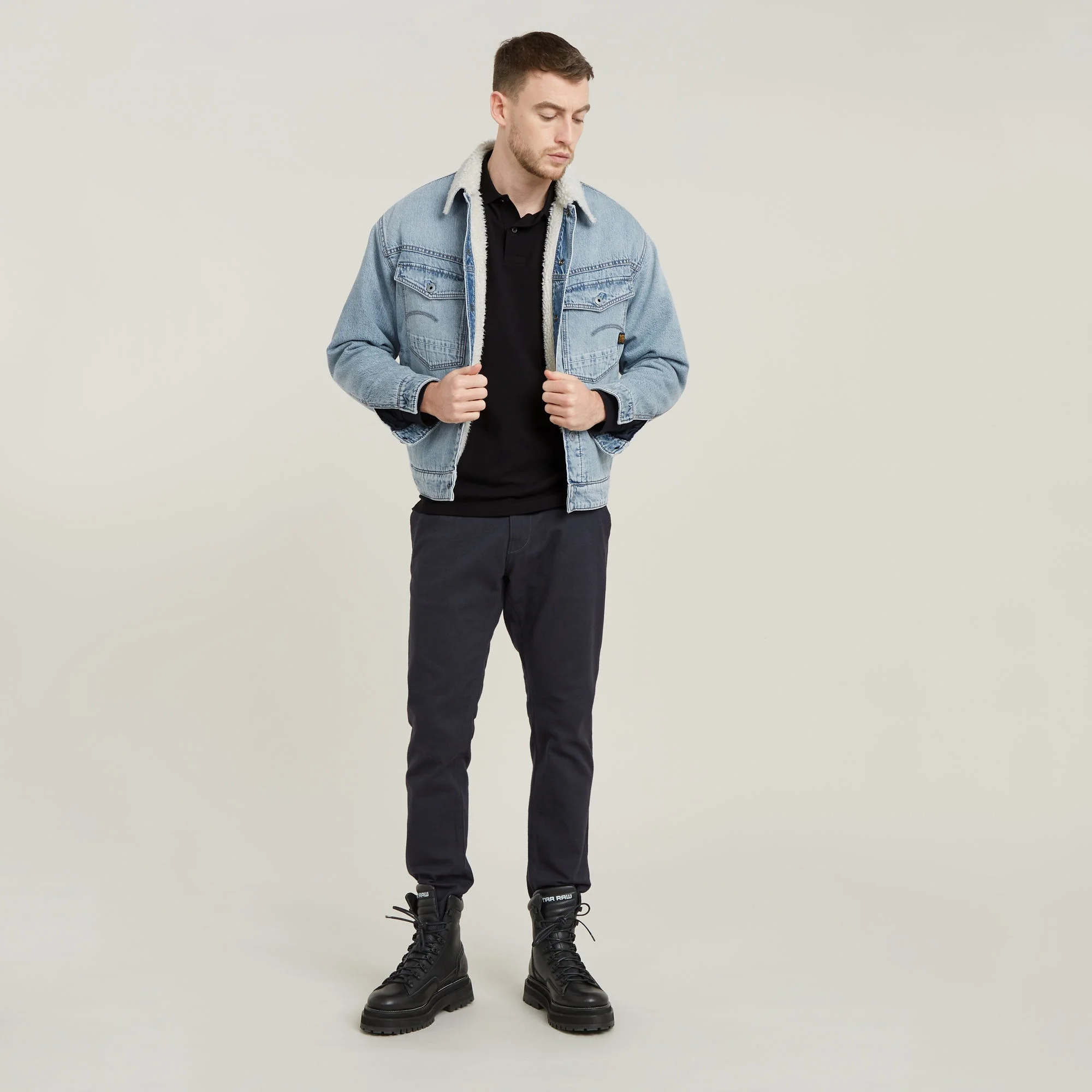 G-Star Raw - Dunda core polo l\s G-Star Raw - Dunda core polo l\s