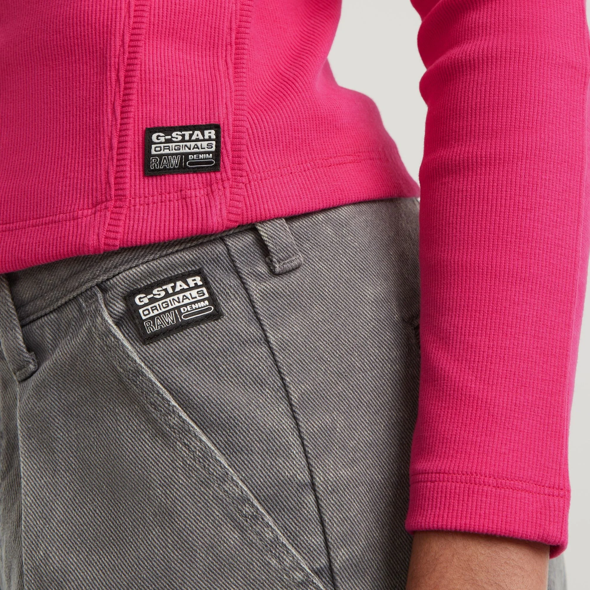 G-Star Raw - Asymmetric zip cropped... G-Star Raw - Asymmetric zip cropped...