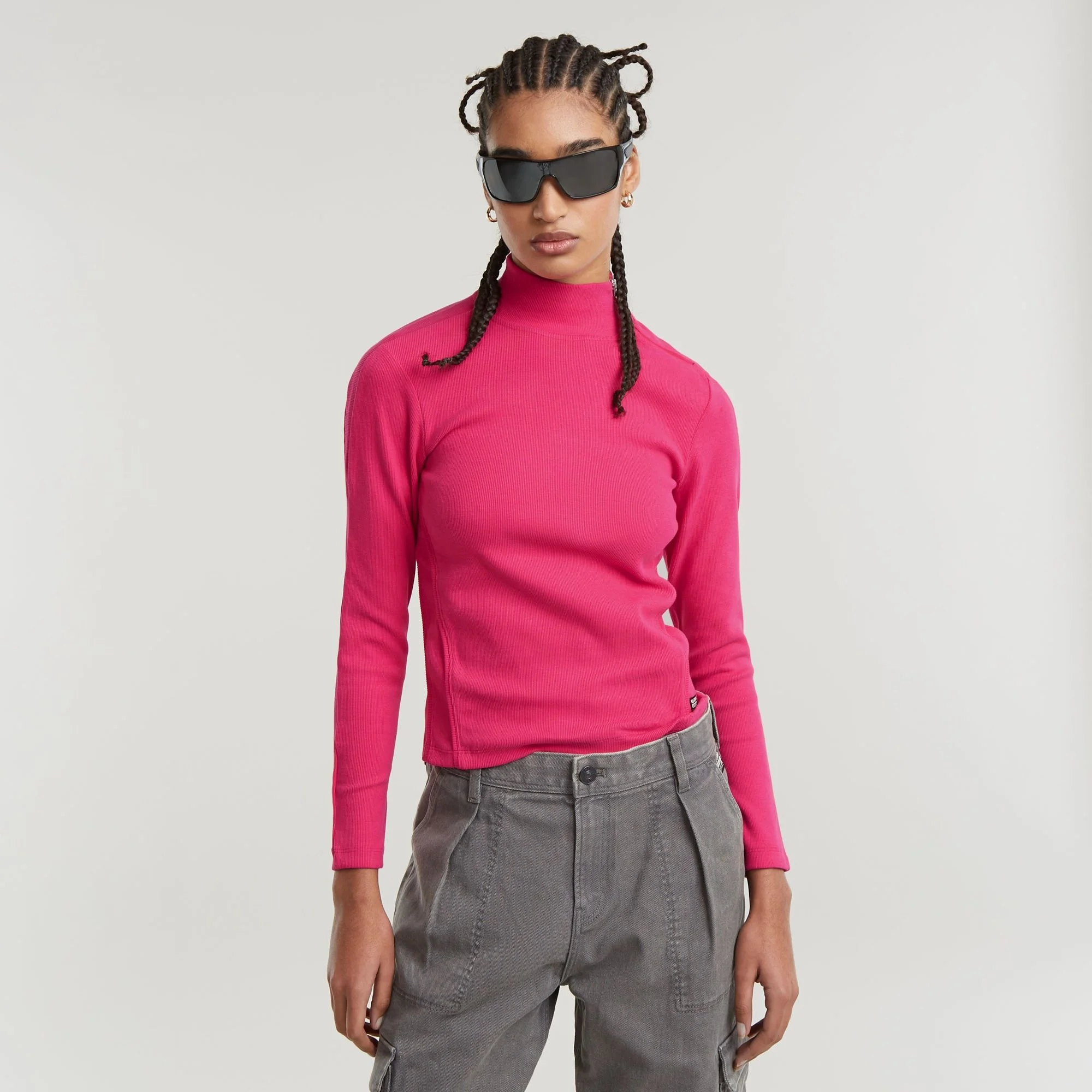 G-Star Raw - Asymmetric zip cropped... G-Star Raw - Asymmetric zip cropped...